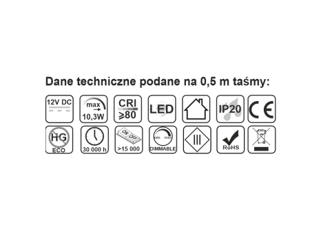 LED pásek FLEXI TAPE SAMSUNG 2835-120diod/m bílá teplá