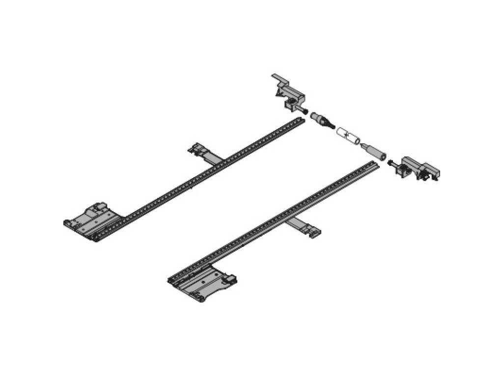 BLUM MOVENTO boční stabilizace do 600 mm