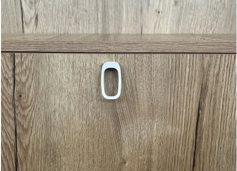 Věšák/ knopka Laky bílý