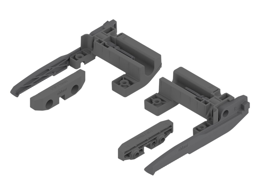 BLUM MOVENTO aretace policového výsuvu MOVENTO/TANDEM 16 mm