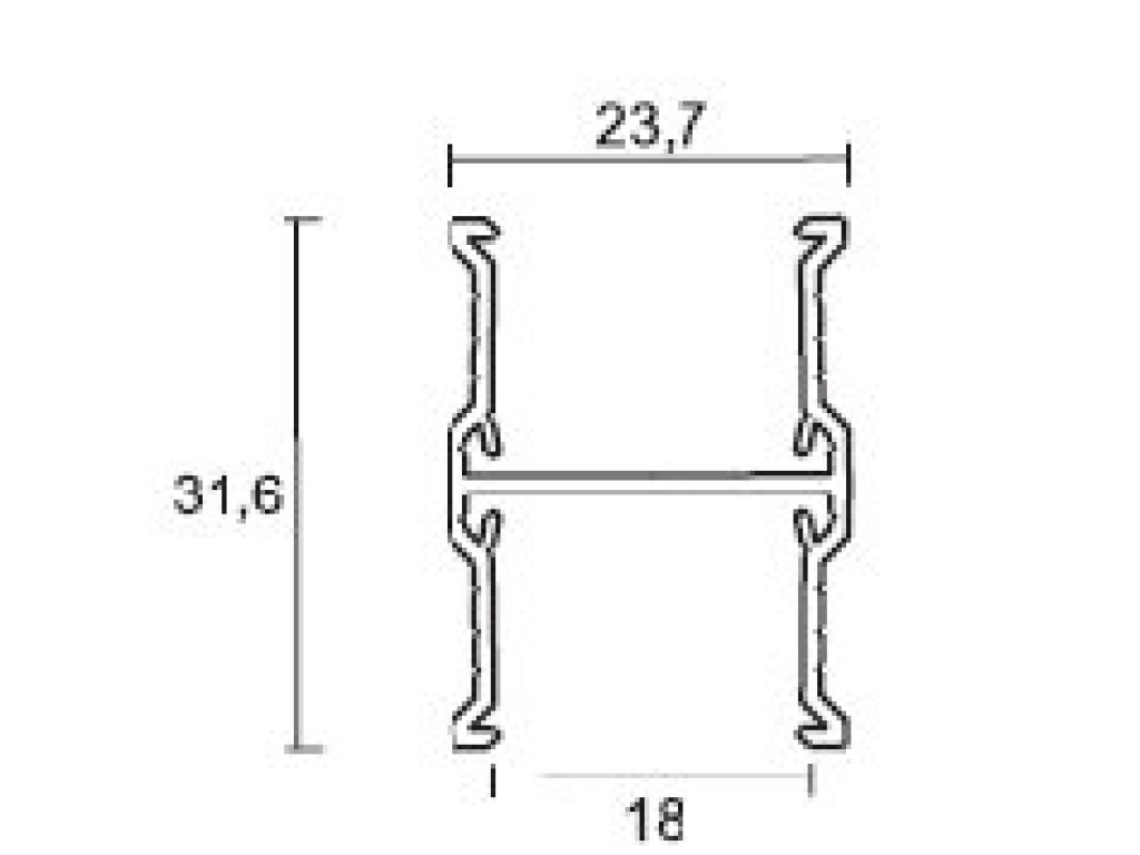 Kreator KO2 3 m hliník