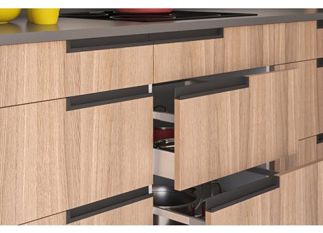 Art koncovka otevřená černá mat