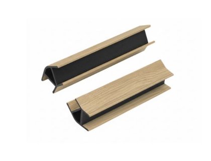 Roh 135° vnitřní a vnější dýha dub