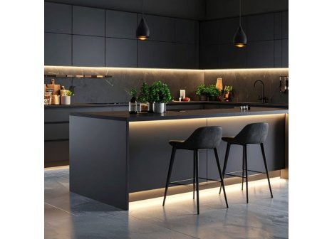 LED profil FLOOR LINE 3 m hliník + krytka mléčná