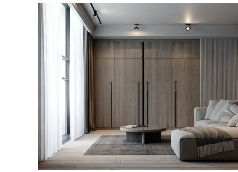 Úchytka Lipa chrom matný 1096 mm