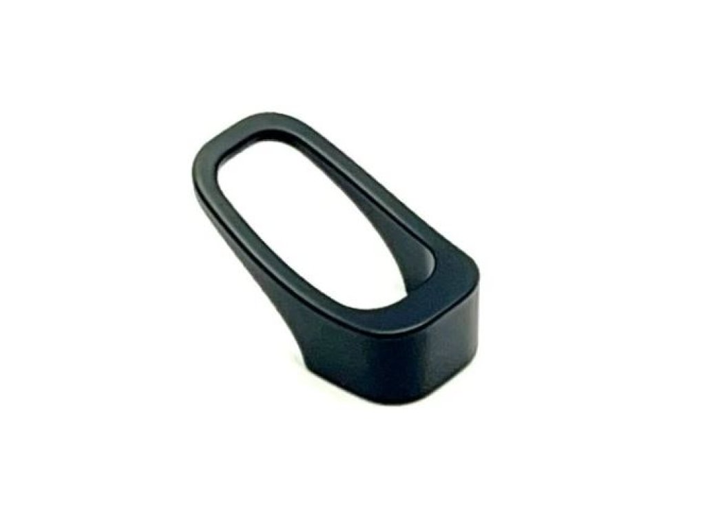 Věšák/ knopka Laky černý matný