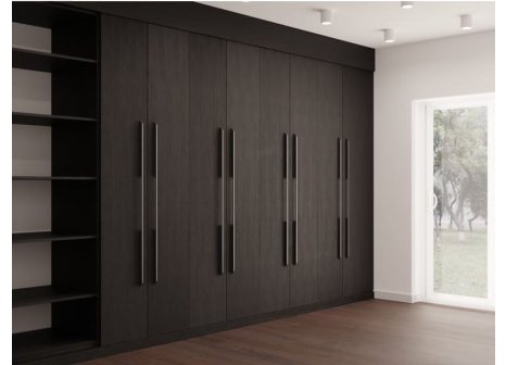 Úchytka Klea bílá matná 996 mm