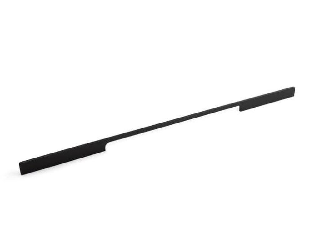 Úchytka Lipa černá matná 1096 mm