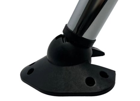 Stolová noha výkyvná 710 mm chrom lesklý