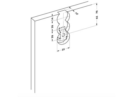 Rektifikační závěs CAMAR 814-35