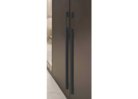 Úchytka Samba černá matná 1144 mm