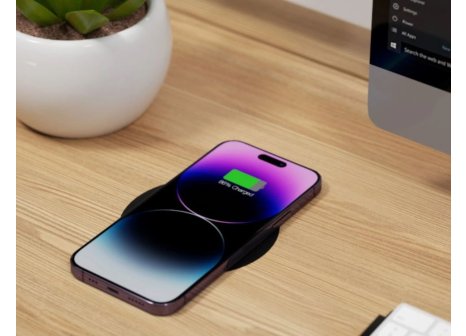 Bezdrátová nabíječka pod desku černá