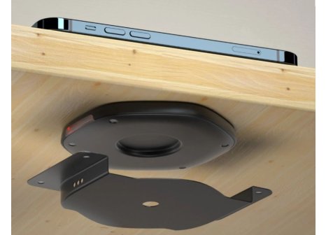 Bezdrátová nabíječka pod desku černá