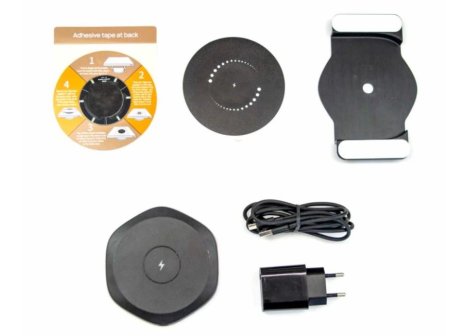 Bezdrátová nabíječka pod desku černá