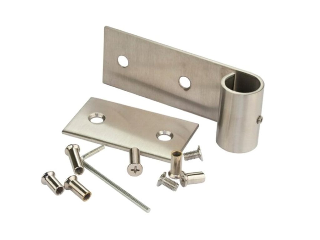 Kování pro WC boxy držák tyče - tyč/panel