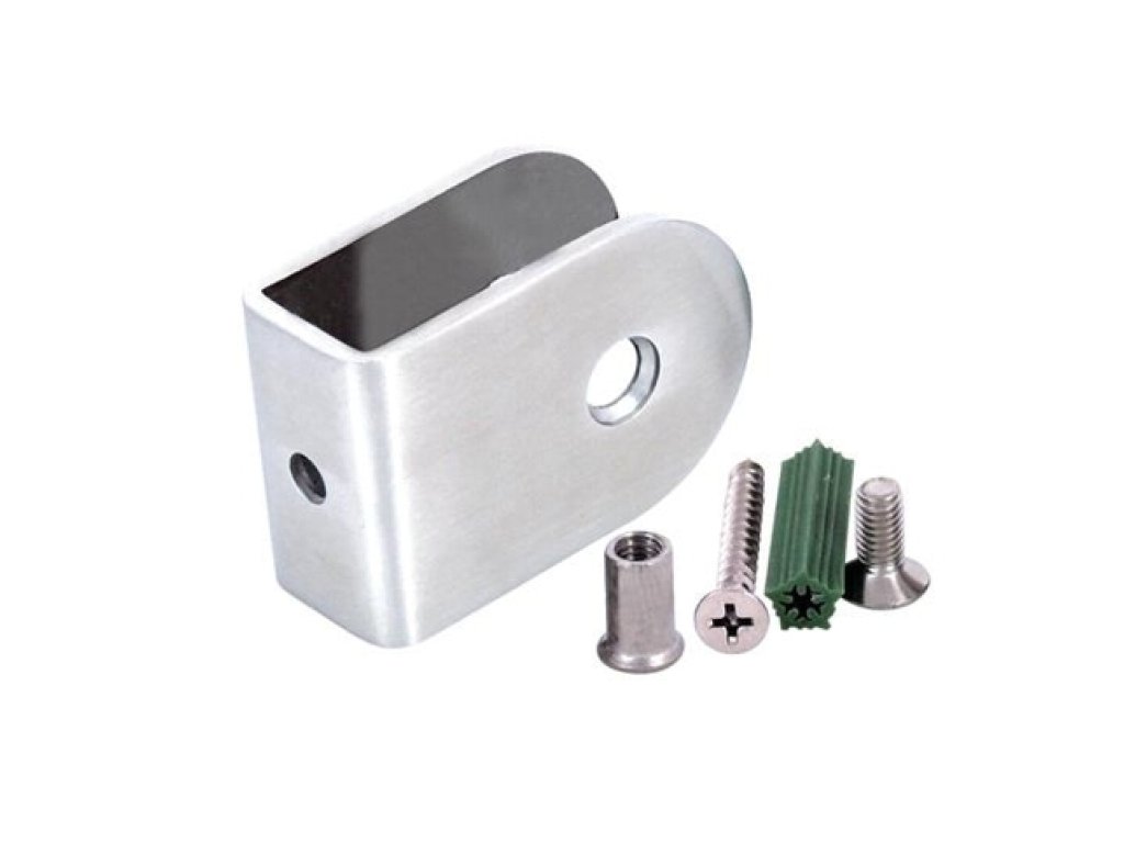 Kování pro WC boxy držák U stěna/bok