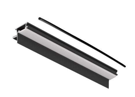 Těsnění pro profil LL-07 černý