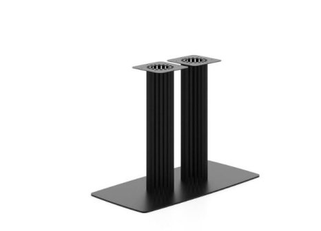 Stolová noha centrální REZA - Černá