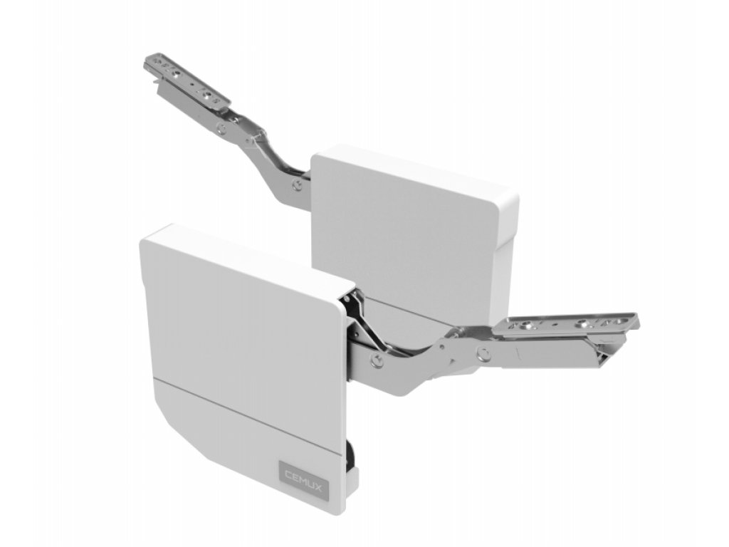 Cemux LIFT A slabý výklop na dvířka 330-450 mm bílý