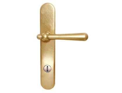 Casual bezpečnostní kování klika/klika surová mosaz