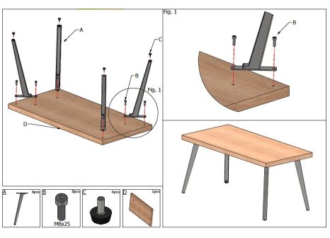 Konferenční stolek NYRA COFFEE