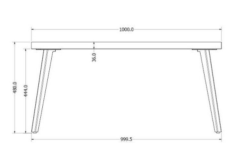 Konferenční stolek NYRA COFFEE