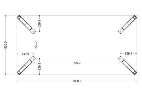 Konferenční stolek NYRA COFFEE
