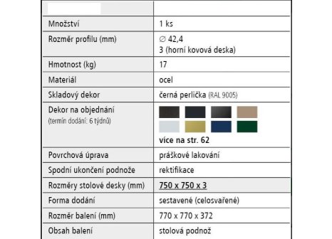 Konferenční stolek TREO COFFEE