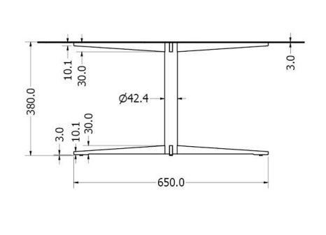 Konferenční stolek TREO COFFEE