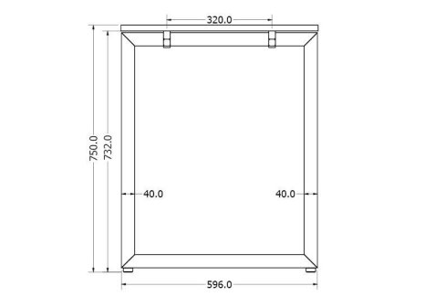 Stolová podnož MAIA ANEXA