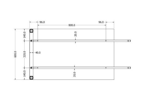 Stolová podnož DIONE ANEXA