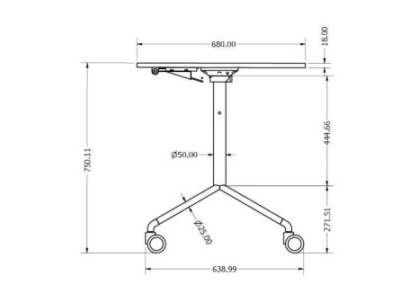 Sklopná podnož MOBIFOLD