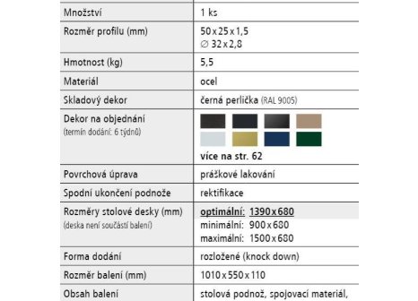Sklopná podnož MOBIFOLD