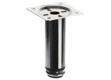 Soklová nožka NZ 19 výška 100mm chrom lesk