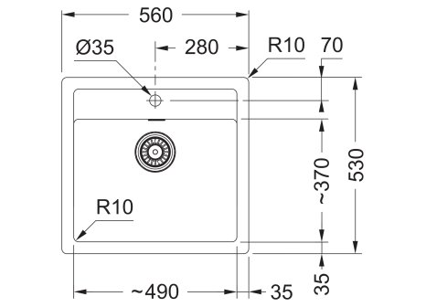 Franke set SID 610 + FC 6018