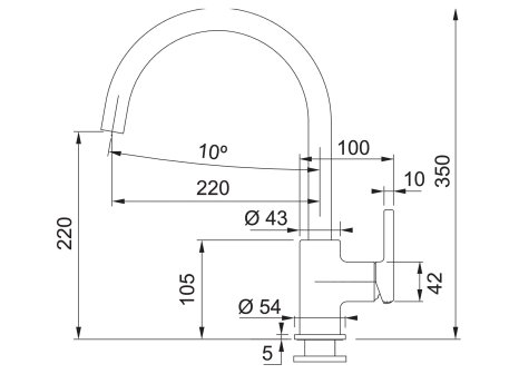 Franke set SID 610 + FC 6018