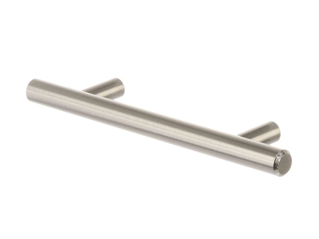 Úchytka kovová Hrazda broušený nikl