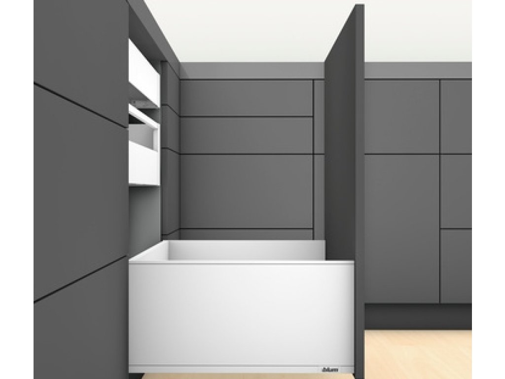 Legrabox 40kg bílá F 550mm Blumotion/TOB