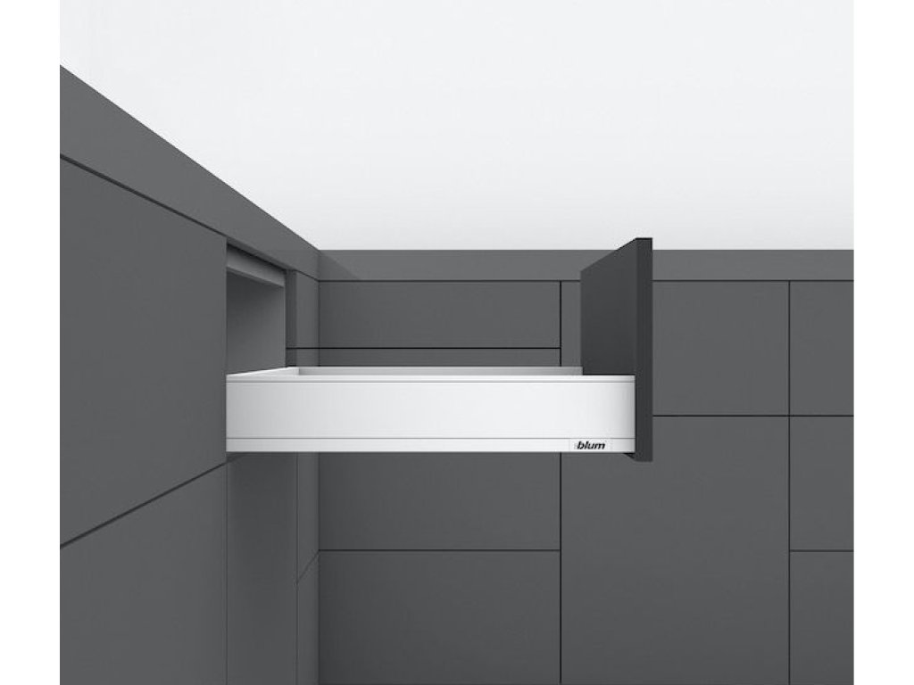 Legrabox 70kg bílá M 450mm Blumotion/TOB