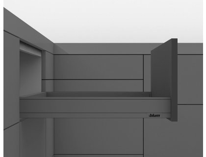 Legrabox 40kg šedá orion N 450mm Blumotion/TOB