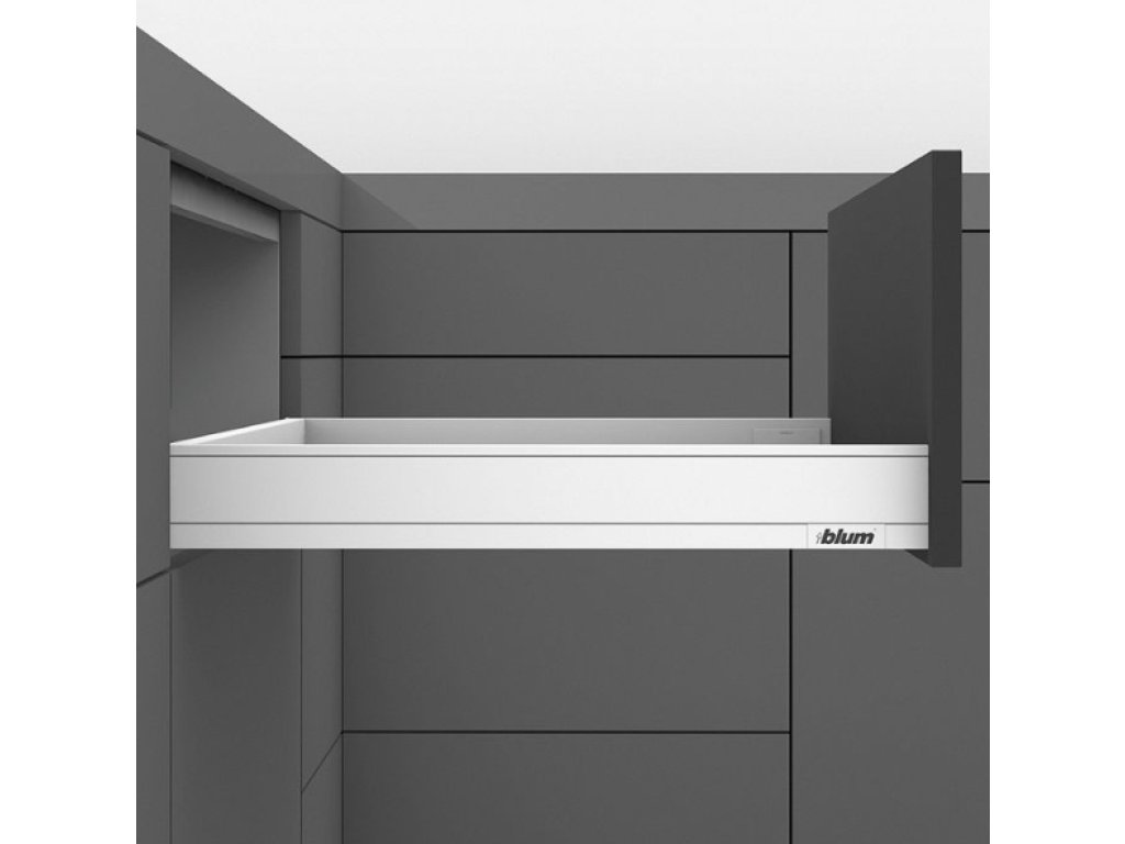 Legrabox 40kg bílá N 450mm Blumotion/TOB