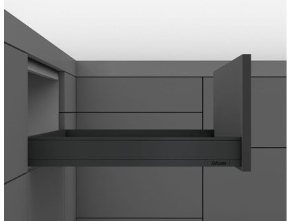 Legrabox 40kg černý karbon N 500mm Blumotion/TOB