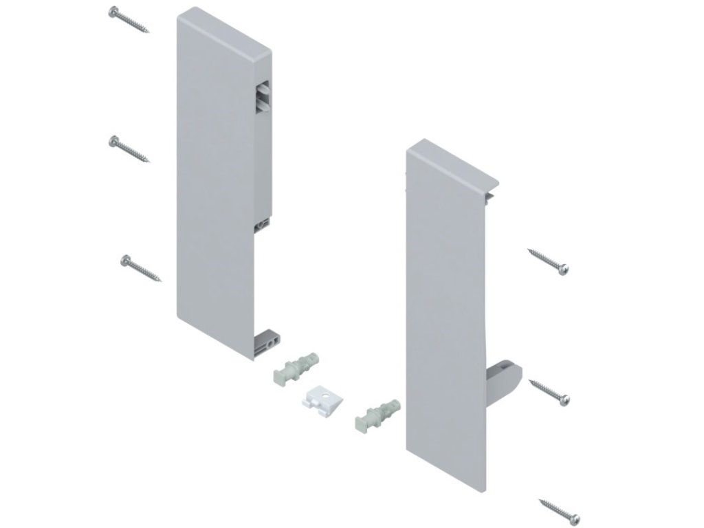 ANTARO ZIF.76D0 čelní příchyt vnitřní s relingem D šedá