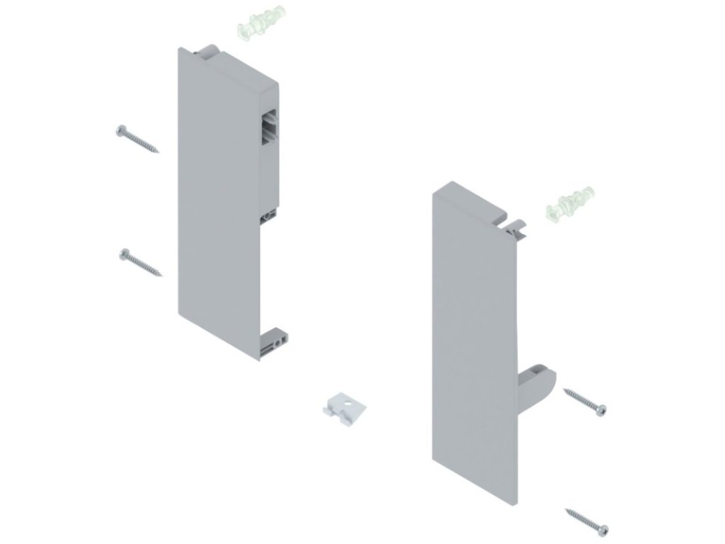ANTARO ZIF.76C0 čelní příchyt vnitřní s relingem C šedá