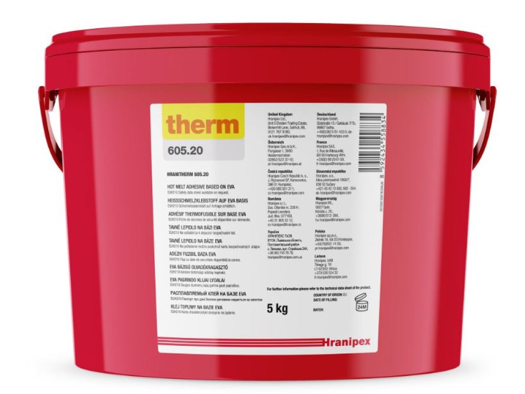 HRANITHERM 605.20 EVA tavné lepidlo natur