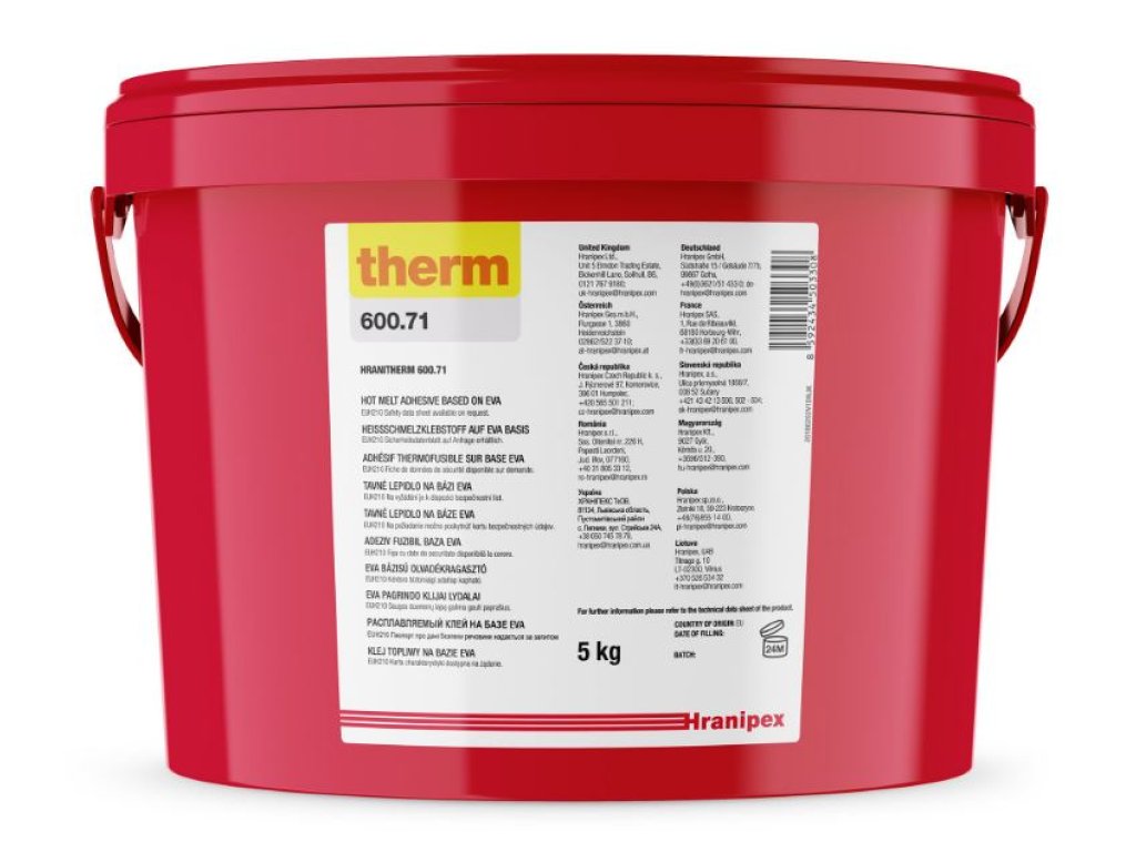 HRANITHERM 600.71 EVA tavné lepidlo bílé