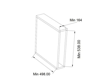 Cemux Style 20-3D plné dno tlumení antracit